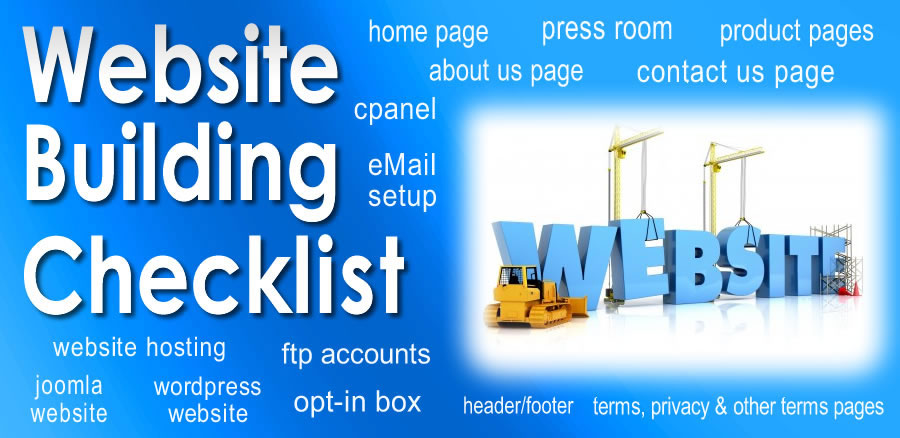 Website Building Checklist